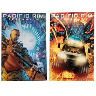 Foto 3 | Set de Juego Mcfarlane Toys Pacific Rim con 3 Figuras y Cómic - Venta Internacional