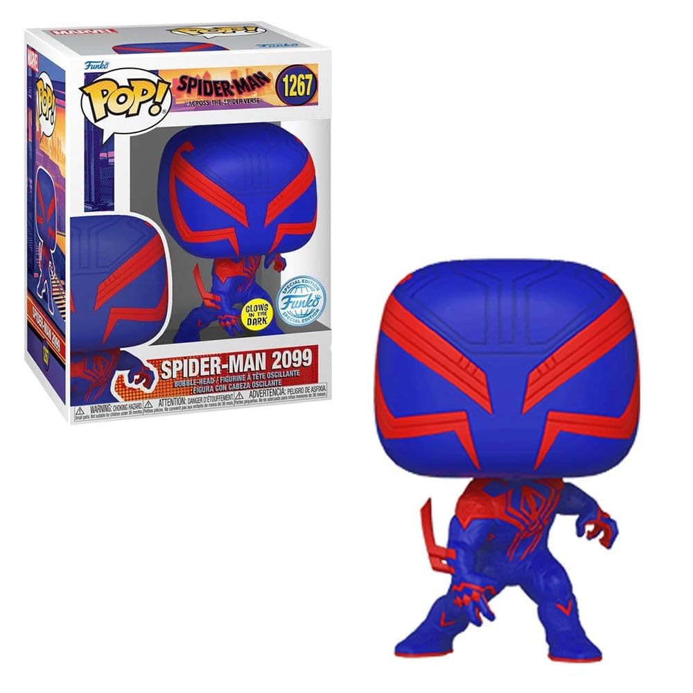 Foto 2 pulgar | ¡Funko Pop! Figura de Vinilo Spider-man 2099 Que Brilla en la Oscuridad - Venta Internacional