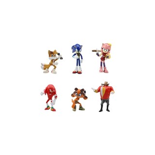 Foto 1 | Set de Figuras de Acción Sonic de 6 a 7 cm de Altura 6 Unidades - Venta Internacional