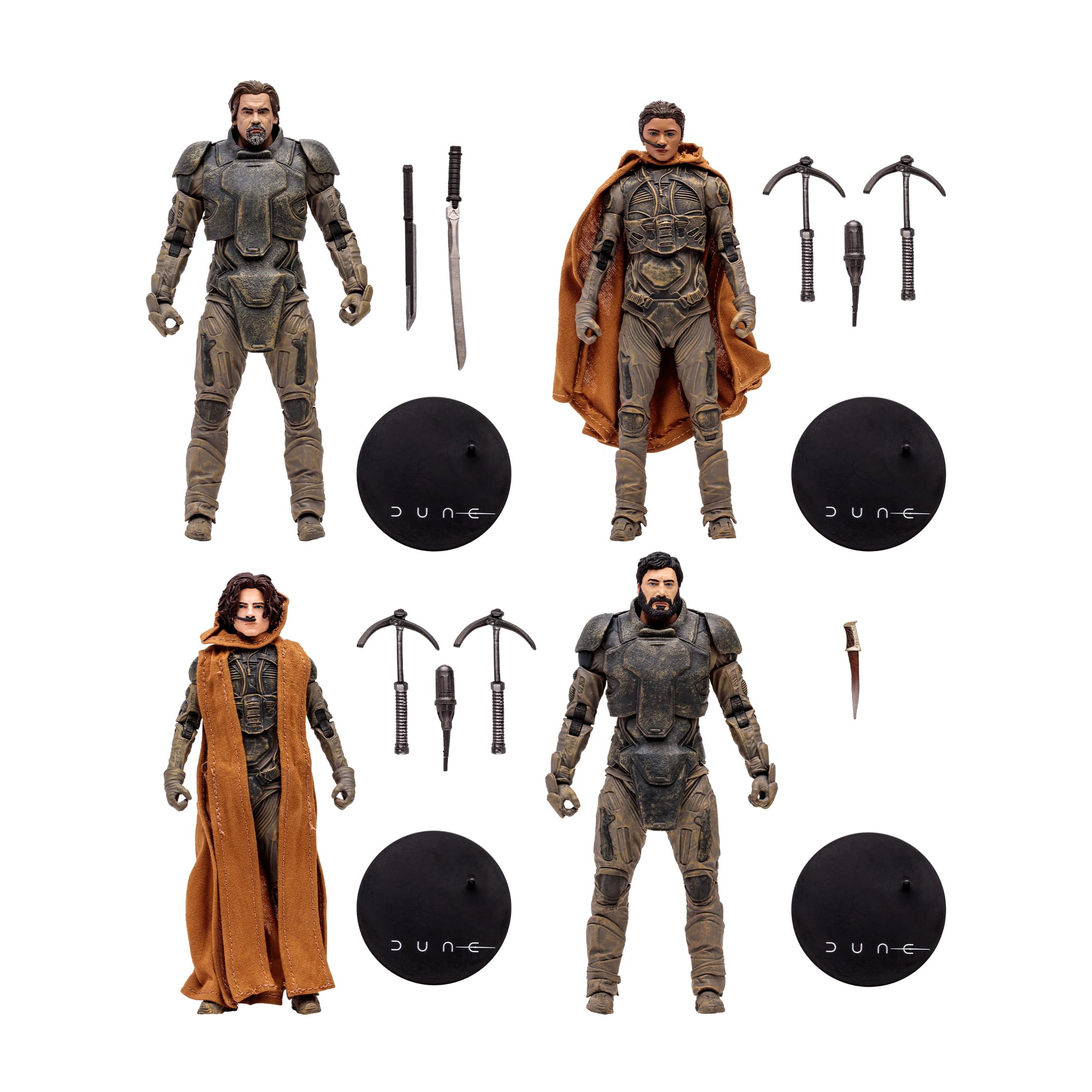 Foto 7 pulgar | Figuras de Acción McFarlane Toys Dune 2 Etiqueta Dorada Paquete de 4 Unidades  - Venta Internacional