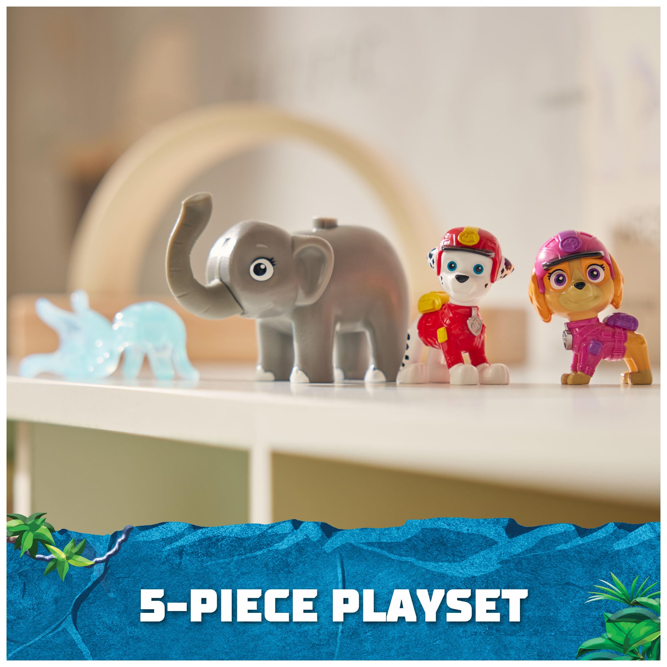 Foto 3 pulgar | Figuras de Acción Paw Patrol Jungle Pups Marshall Skye - Venta Internacional