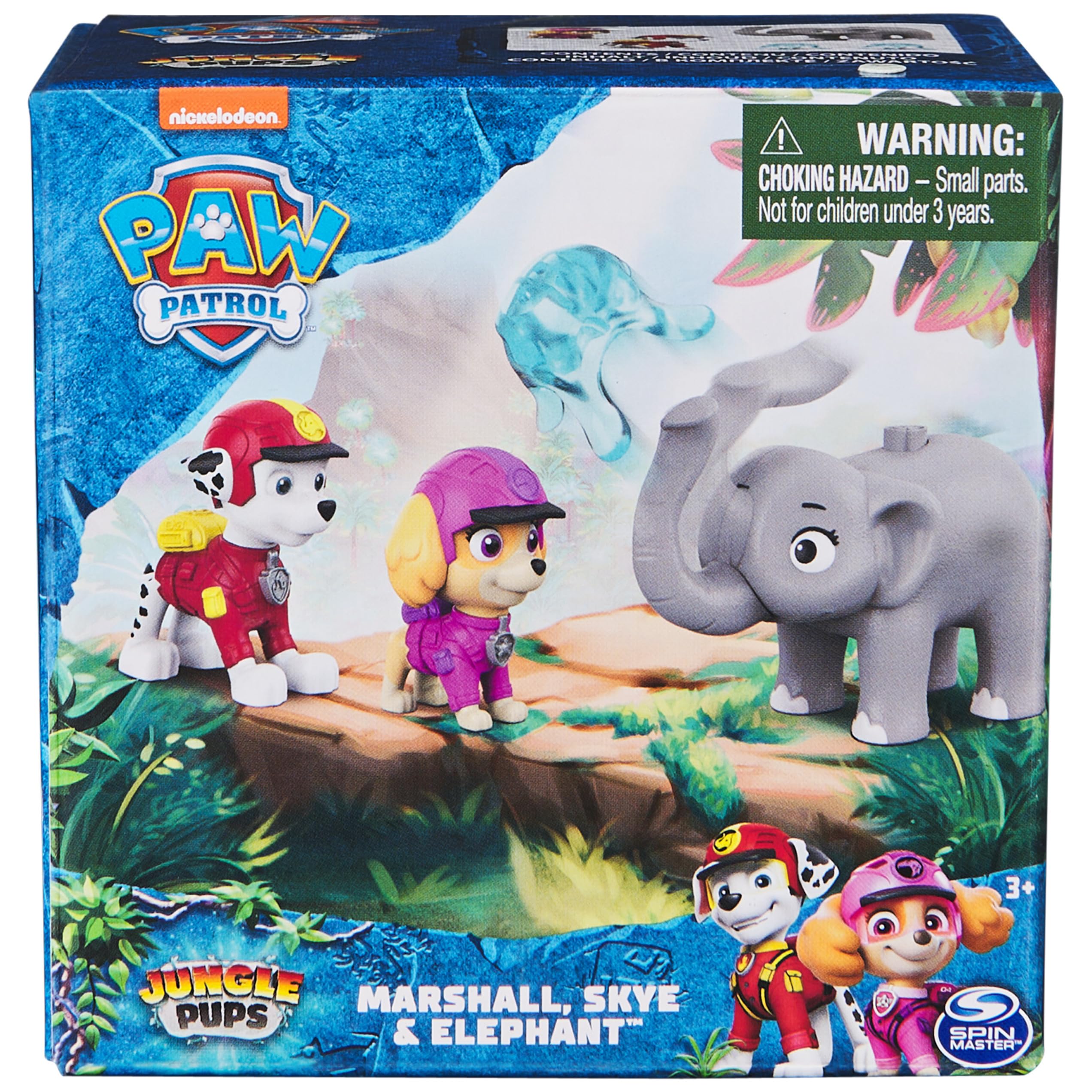 Foto 6 | Figuras de Acción Paw Patrol Jungle Pups Marshall Skye - Venta Internacional