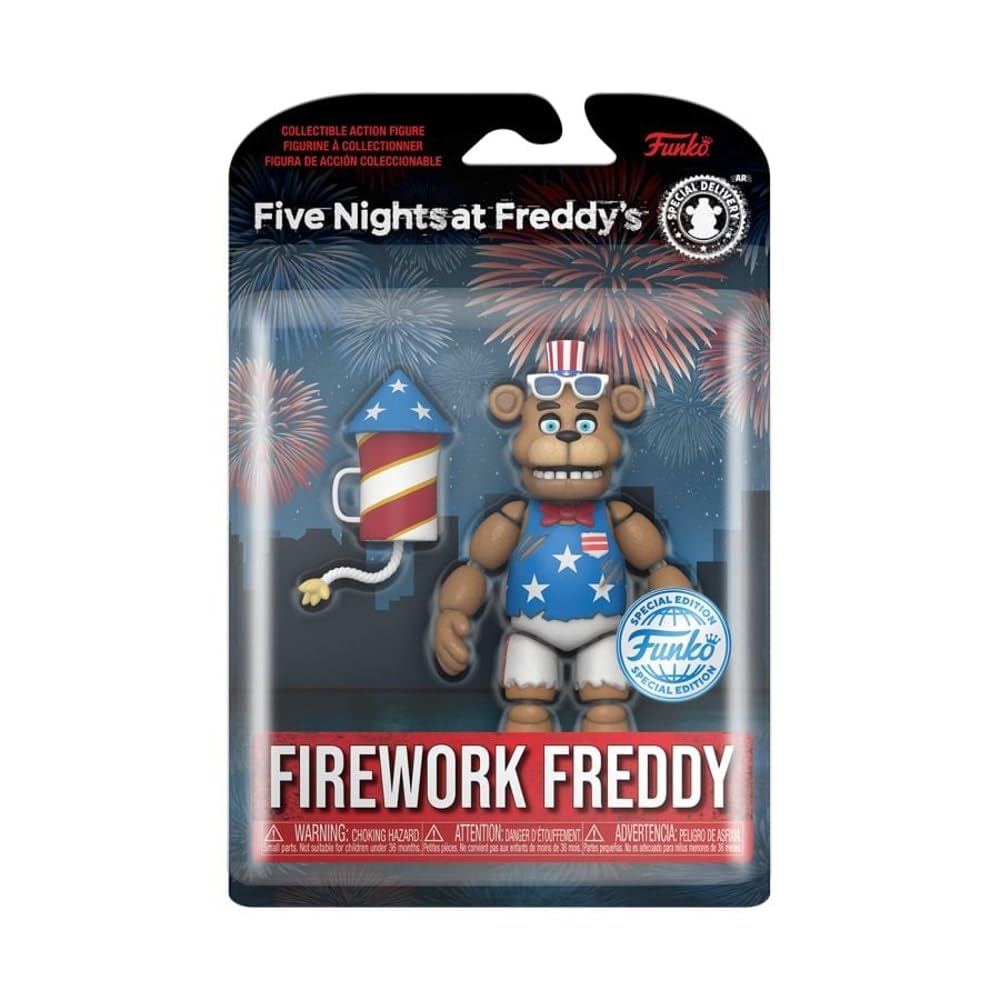 Foto 2 pulgar | Figura de Acción Funko Pop! ¡cinco Noches en Freddys Firework, Freddy! - Venta Internacional