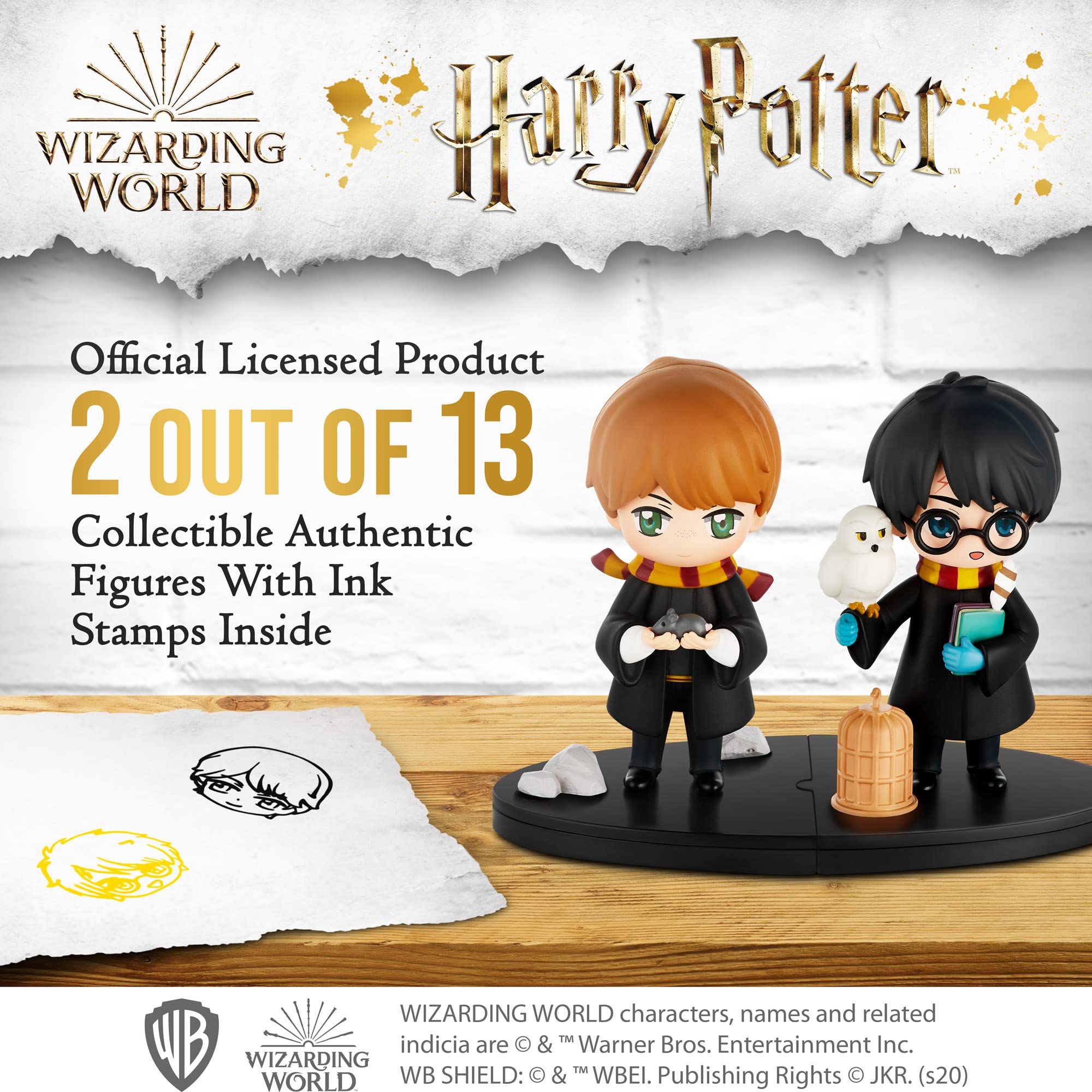 Foto 2 | Colección de Sellos P.M.I. Harry & Ron con 13 Sellos Hedwig - Venta Internacional