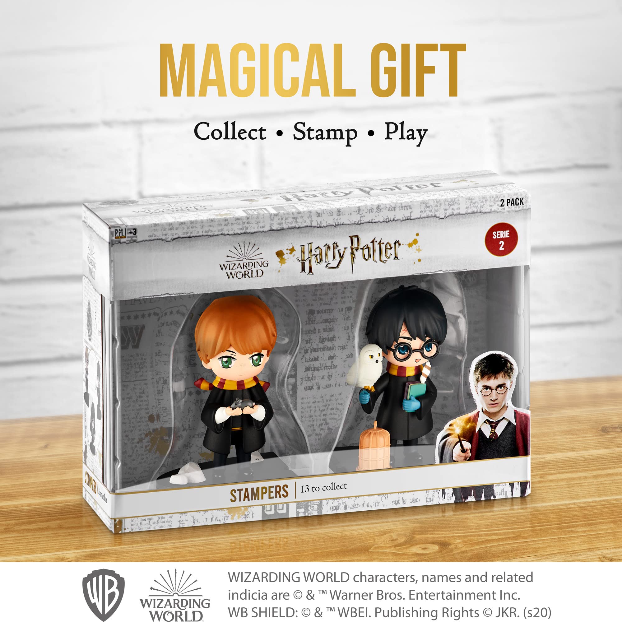 Foto 4 pulgar | Colección de Sellos P.M.I. Harry & Ron con 13 Sellos Hedwig - Venta Internacional