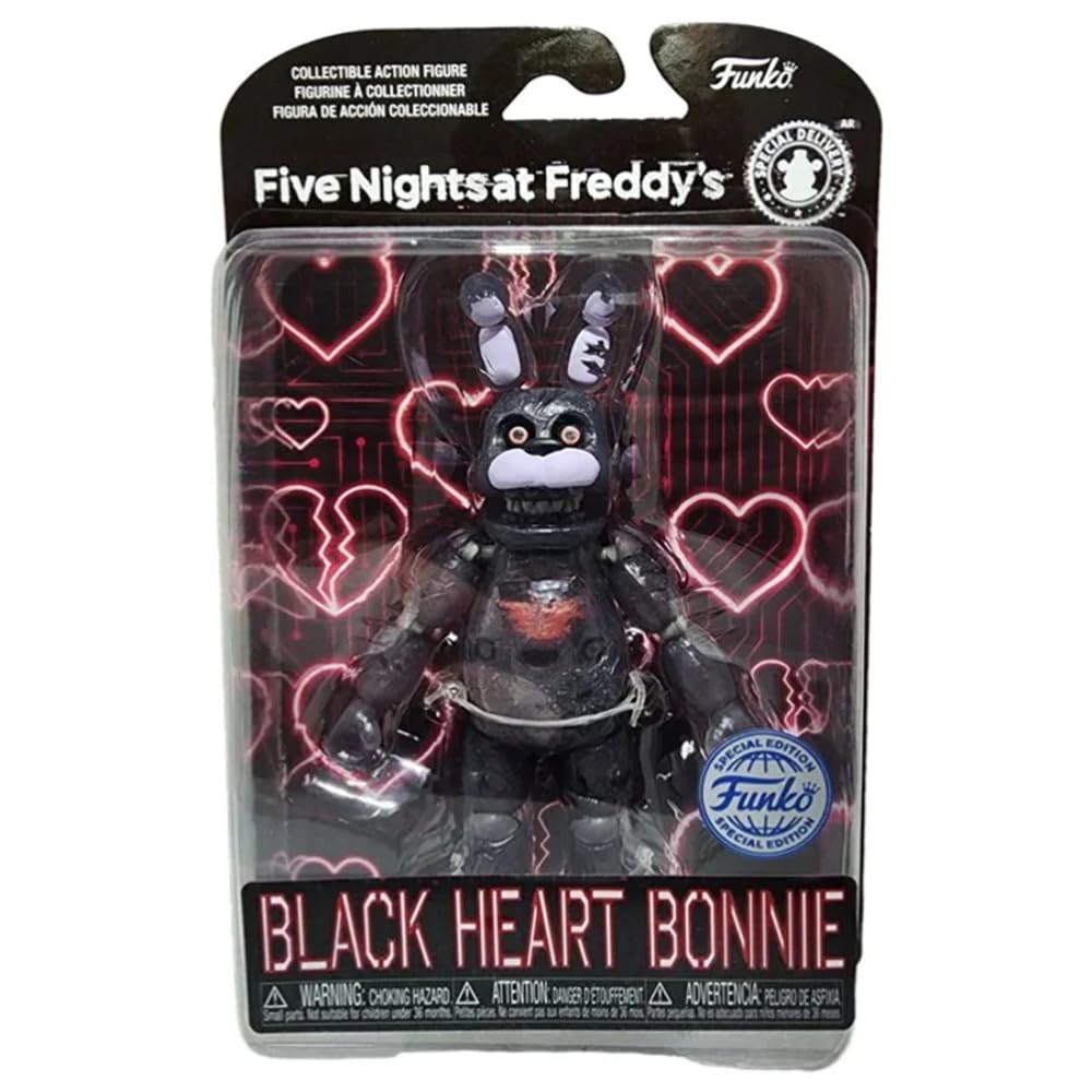 Foto 1 | Figura de Acción Funko Five Nights At Freddy's Black Heart Bonnie - Venta Internacional