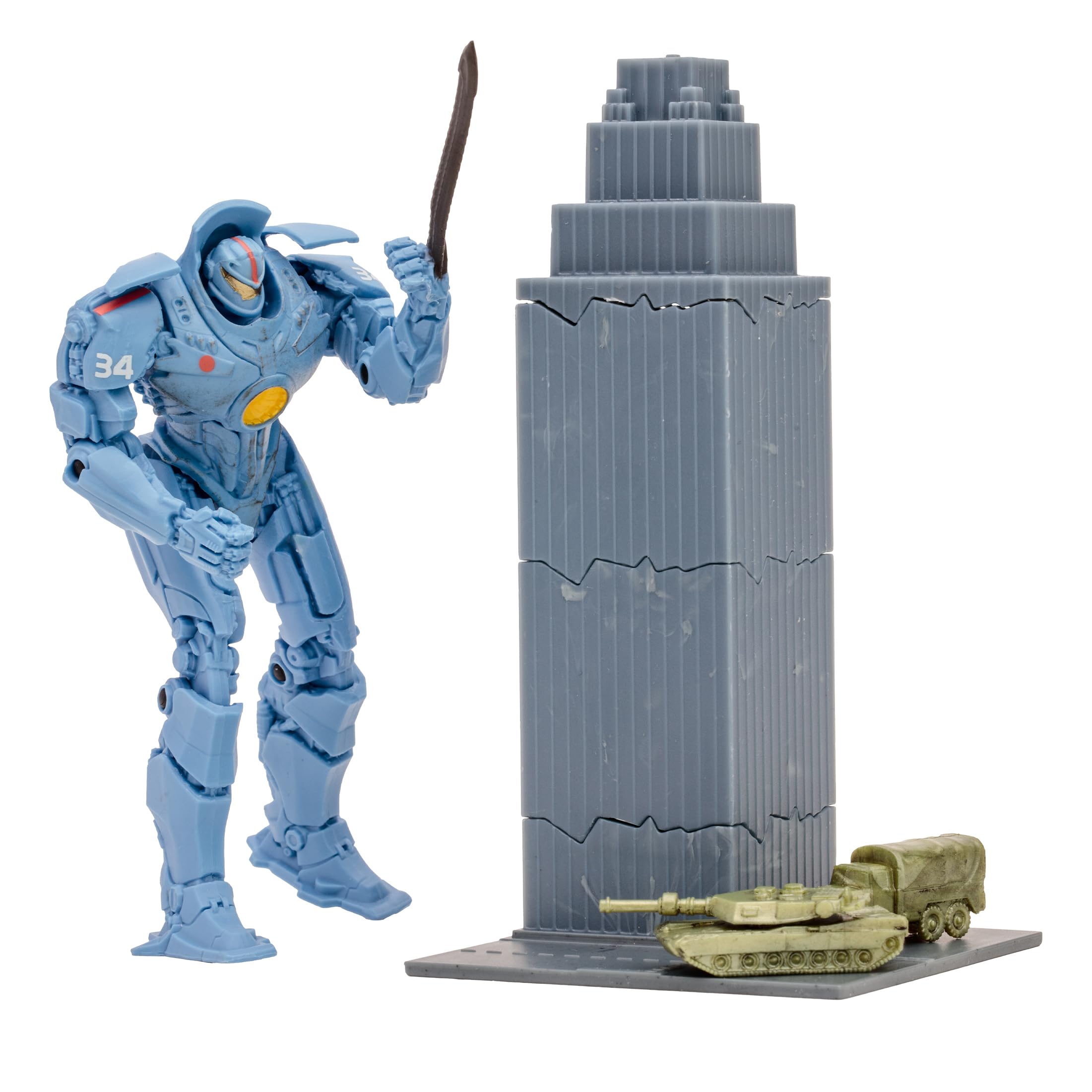 Foto 4 pulgar | Set de Juego para Figuras McFarlane Toys Pacific Rim Gipsy Danger 10 cm - Venta Internacional
