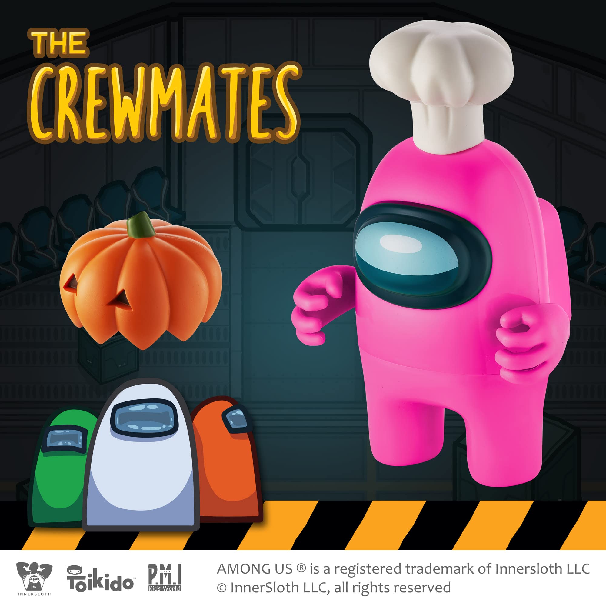 Foto 6 | Figura Among Us Pink Crewmate 11,4 cm con Accesorios - Venta Internacional