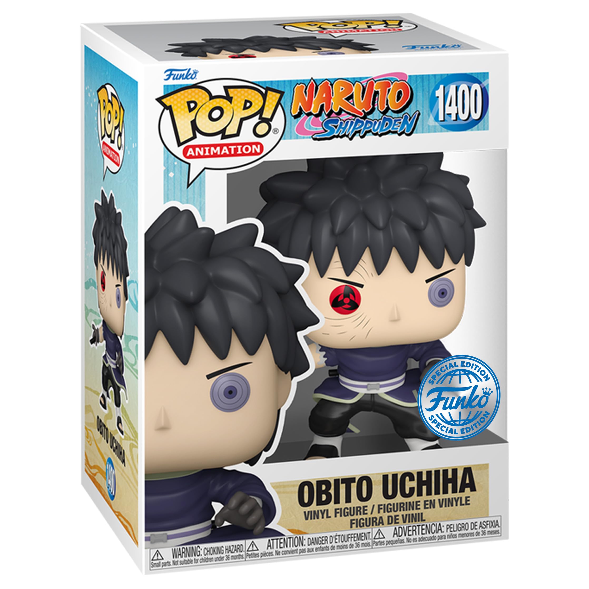 Figura Funko Pop! Animación: Naruto Shippuden Obito Uchiha - Venta Internacional