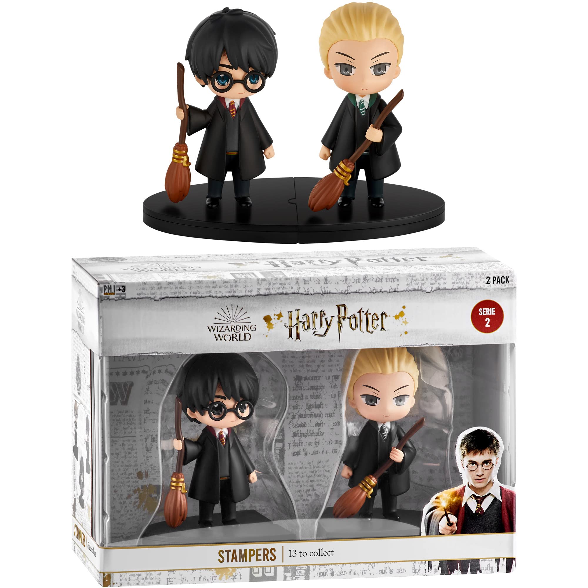 Foto 2 pulgar | Colección de Sellos P.M.I. Harry y Draco con Escobas Harry Potter - Venta Internacional