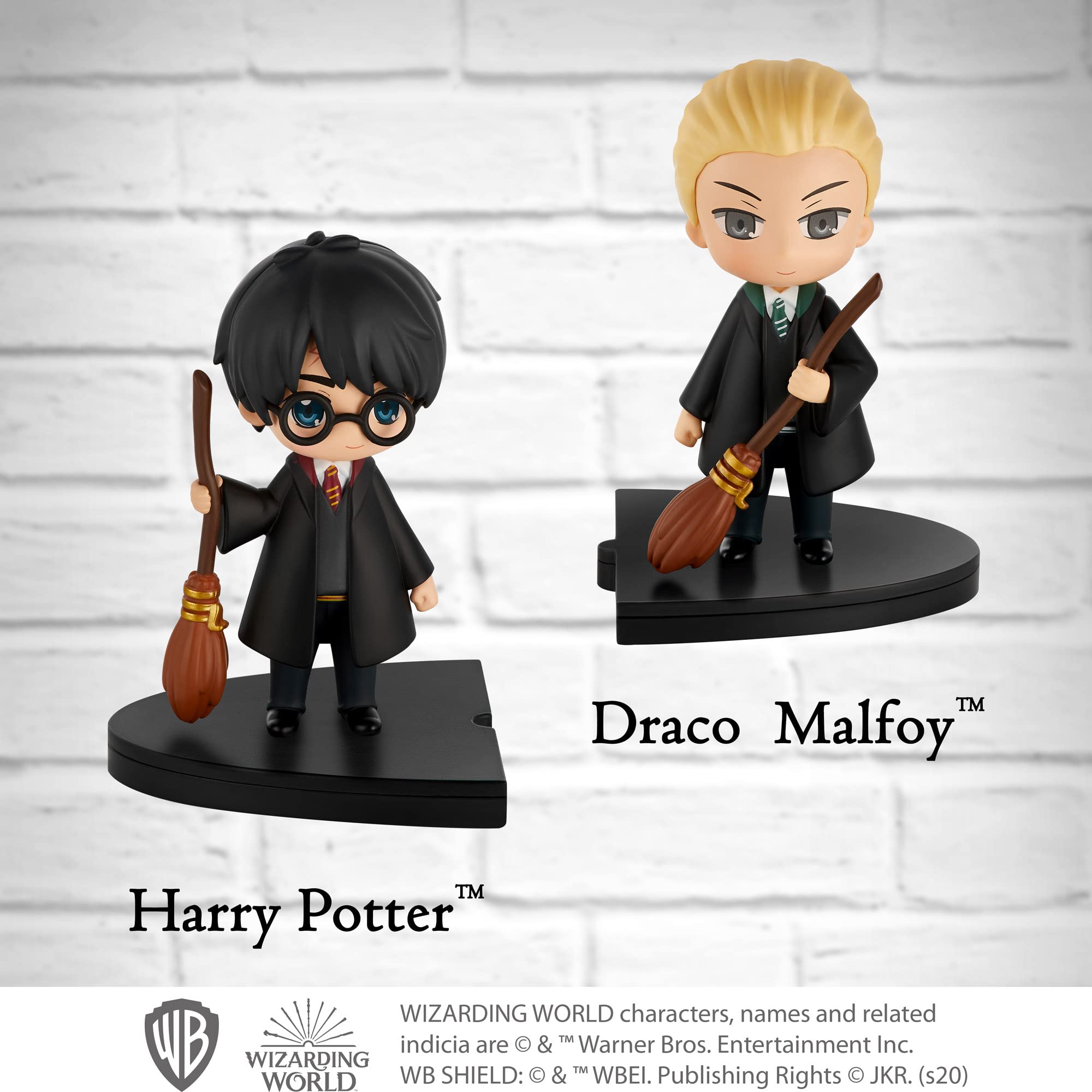 Foto 5 pulgar | Colección de Sellos P.M.I. Harry y Draco con Escobas Harry Potter - Venta Internacional