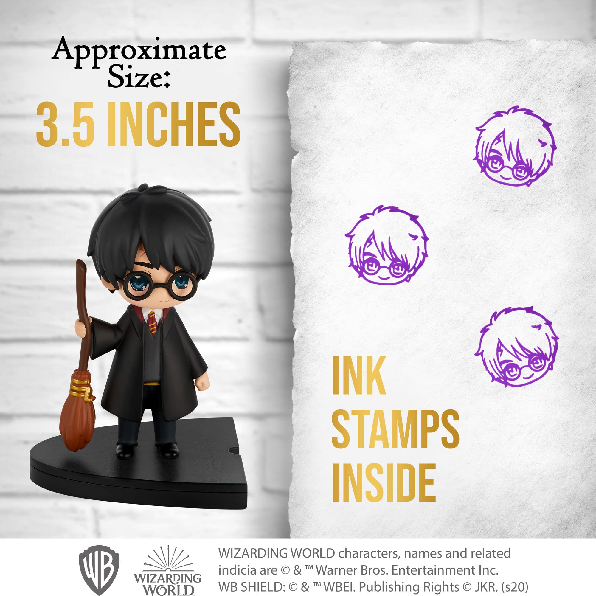 Foto 6 pulgar | Colección de Sellos P.M.I. Harry y Draco con Escobas Harry Potter - Venta Internacional