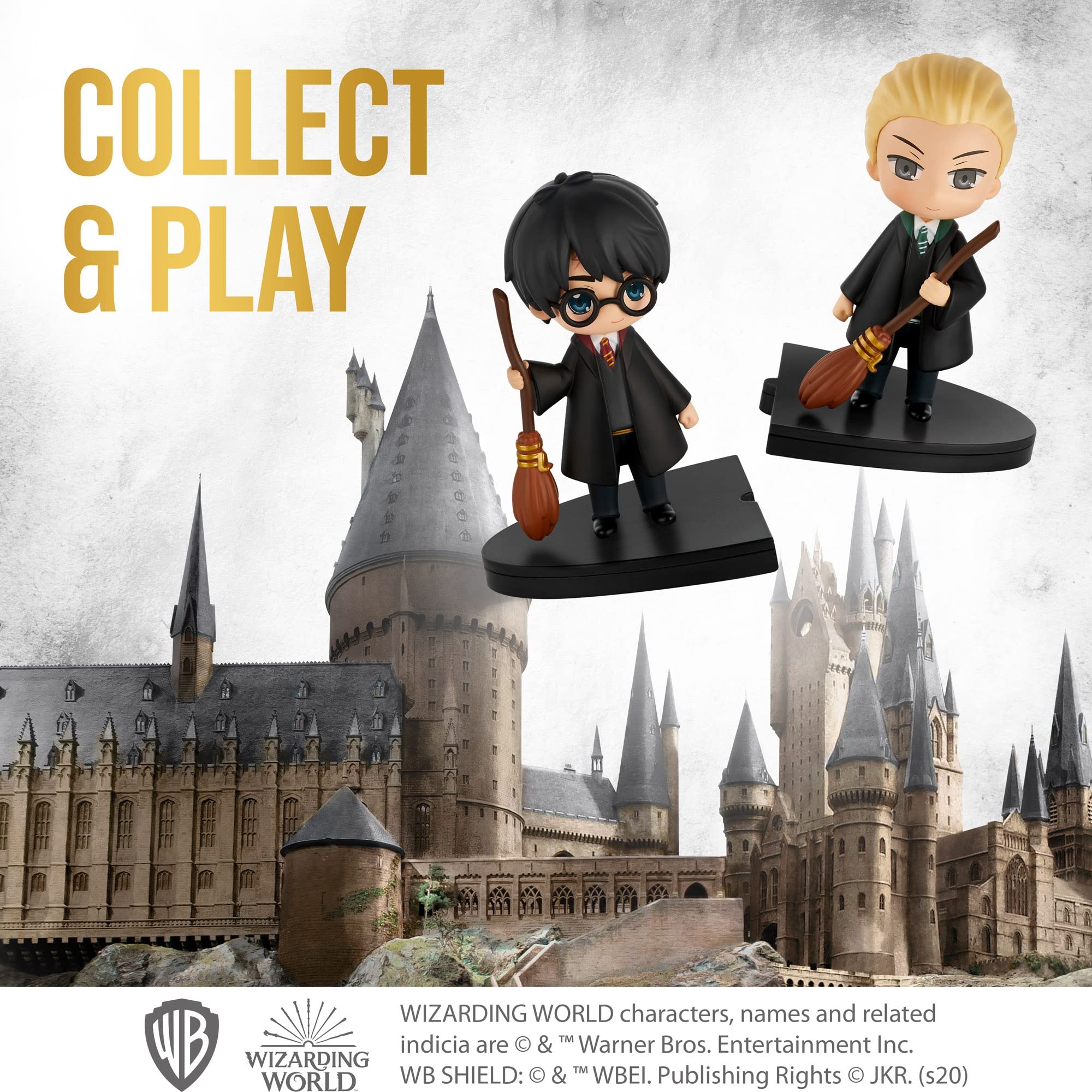 Foto 7 pulgar | Colección de Sellos P.M.I. Harry y Draco con Escobas Harry Potter - Venta Internacional