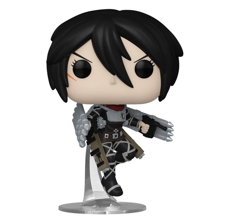 Foto 4 pulgar | Figura de Acción Funko Pop! Animación: Attack On Titan Mikasa - Venta Internacional