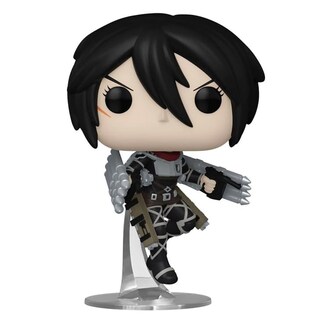 Foto 3 | Figura de Acción Funko Pop! Animación: Attack On Titan Mikasa - Venta Internacional