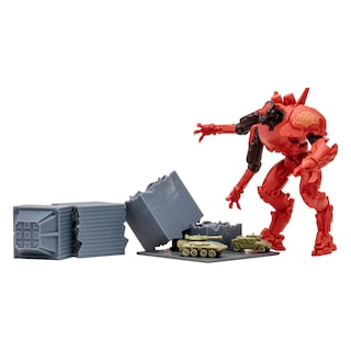 Foto 3 | Figura Playset Mcfarlane Toys Pacific Rim Crimson Typhoon - Venta Internacional