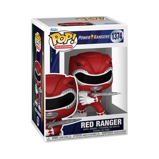 Foto 1 | Funko Pop! Mighty Morphin Power Rangers Ranger Rojo- Venta Internacional