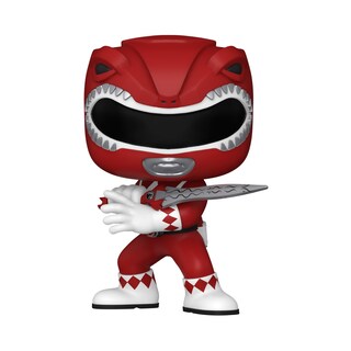 Foto 2 | Funko Pop! Mighty Morphin Power Rangers Ranger Rojo- Venta Internacional
