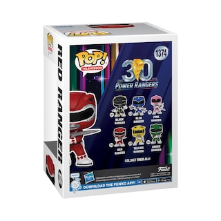 Foto 3 | Funko Pop! Mighty Morphin Power Rangers Ranger Rojo- Venta Internacional