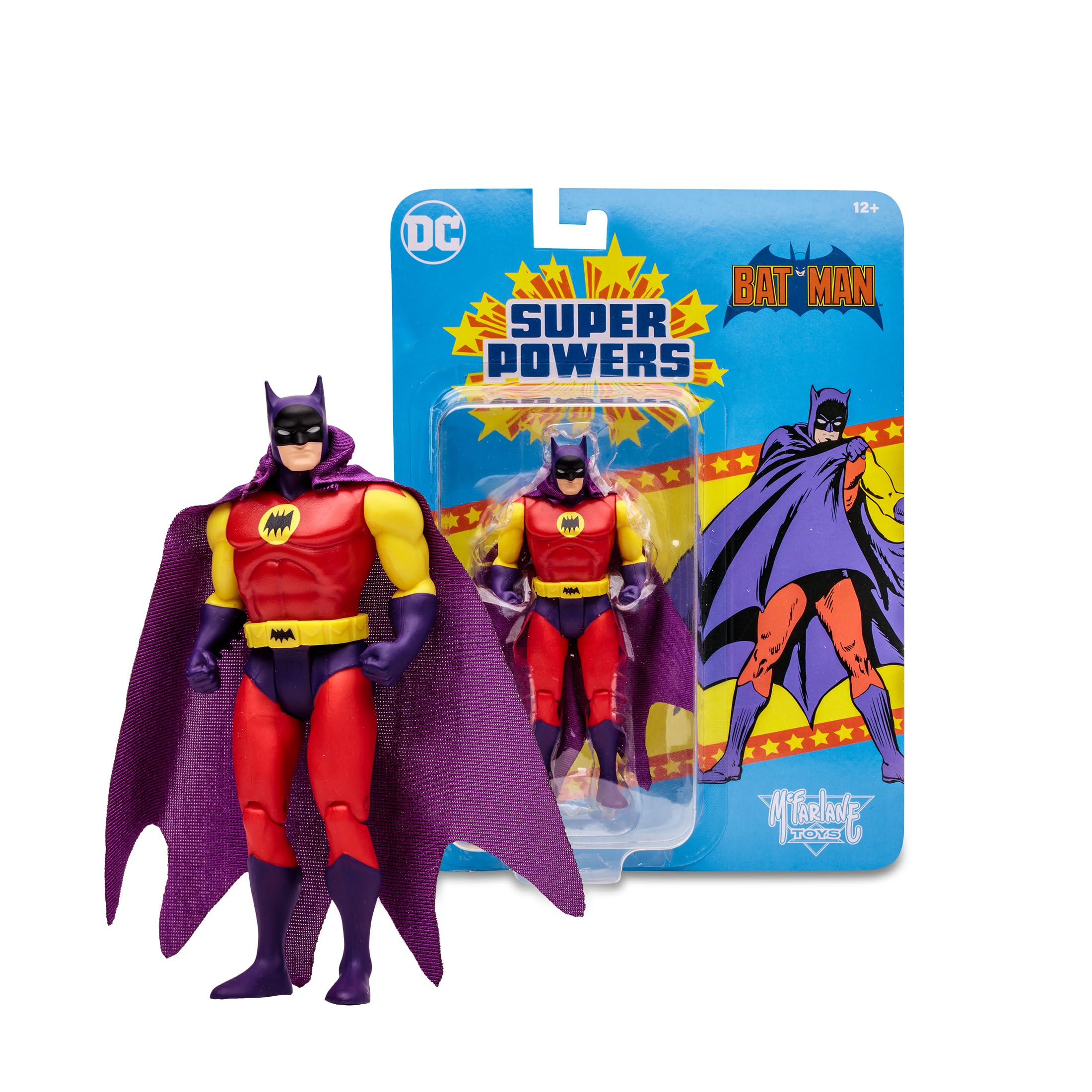 Foto 7 pulgar | Figura de Acción Mcfarlane Toys Dc Super Powers Batman 11 cm - Venta Internacional