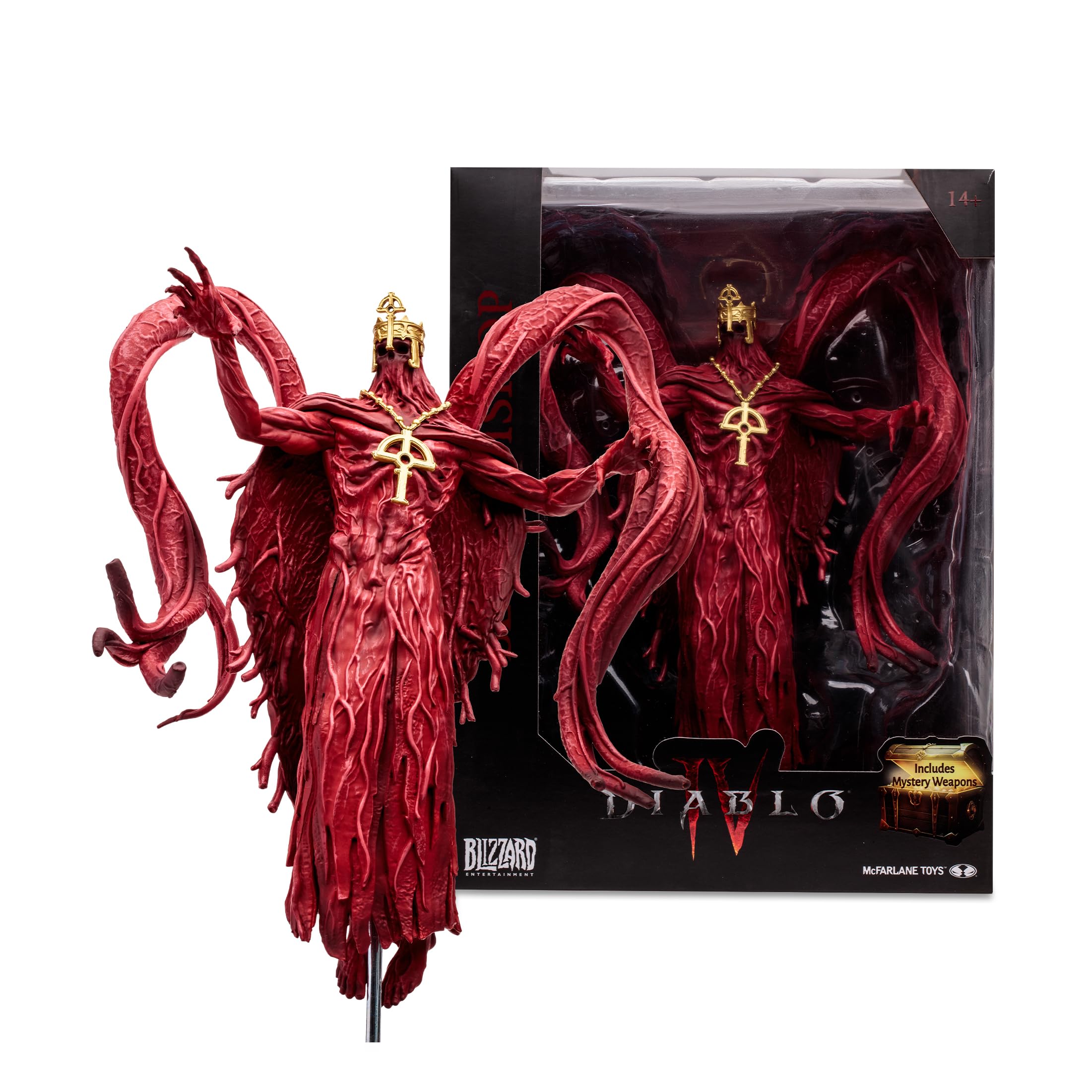 Foto 8 pulgar | Figura de Acción Mcfarlane Toys Diablo Iv Blood Bishop a Escala 1:12 - Venta Internacional