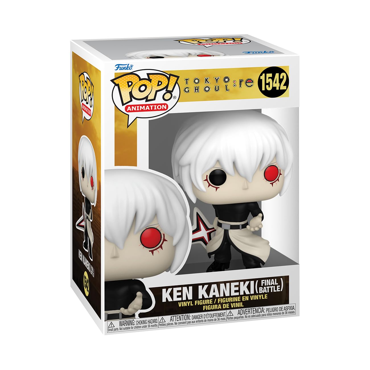 Foto 2 pulgar | Funko Pop! Tokyo Ghoul Ken Kaneki Batalla Final - Venta Internacional