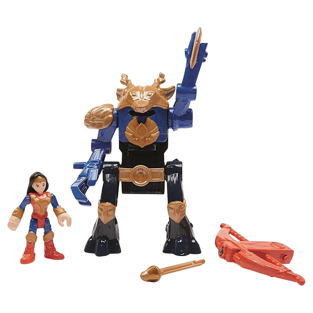 Foto 2 | Figura de Acción Fisher-price Imaginext Wonder Woman con Guerrero - Venta Internacional