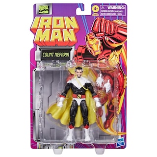 Foto 2 | Figura de Acción Marvel Legends Series Count Nefaria Iron Man - Venta Internacional
