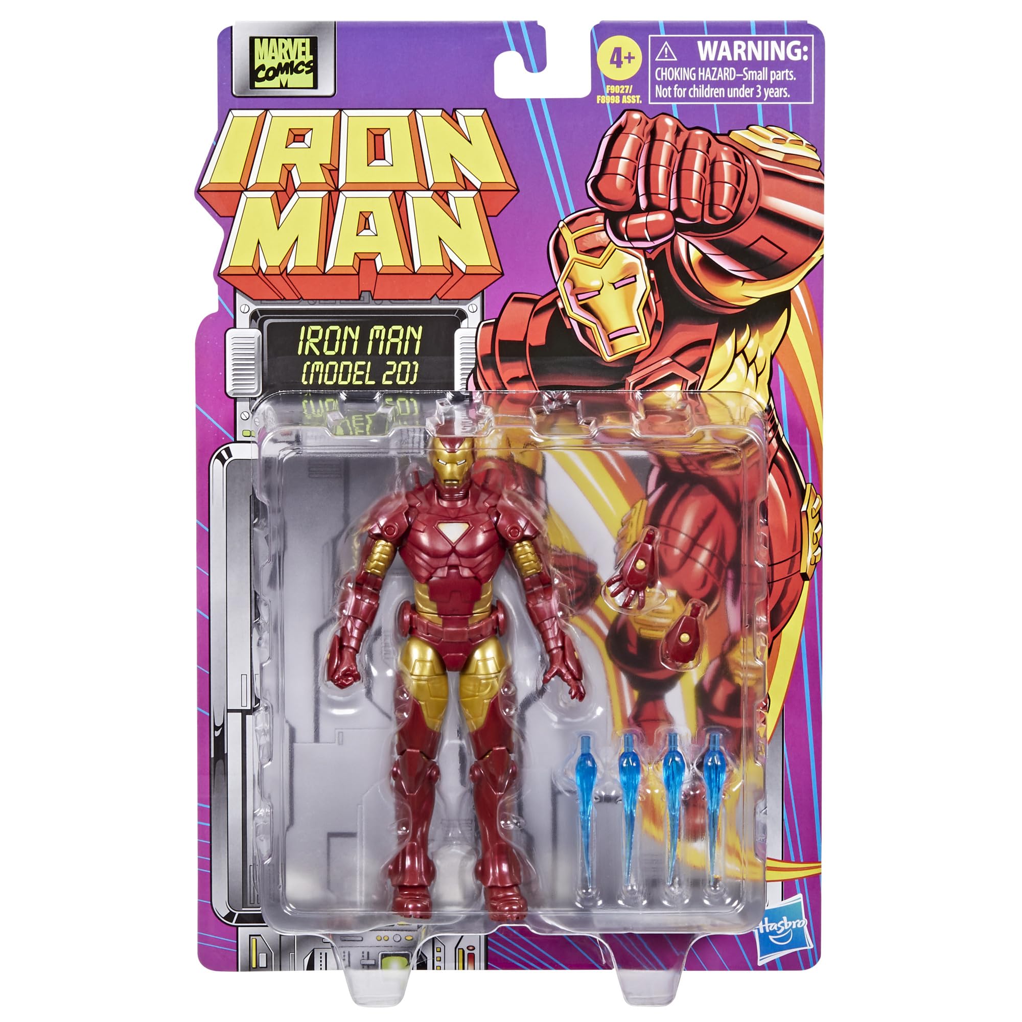 Foto 3 pulgar | Figura de Acción Marvel Legends Series Iron Man Modelo 20 - Venta Internacional