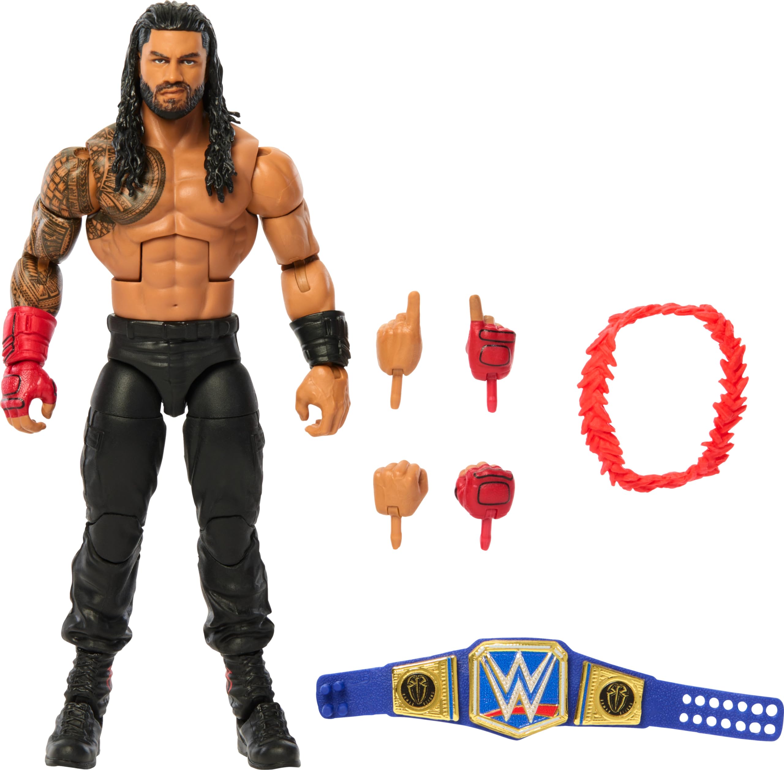 Foto 2 pulgar | Figura de Acción Mattel Wwe Elite Collection Top Picks Roman Reigns - Venta Internacional