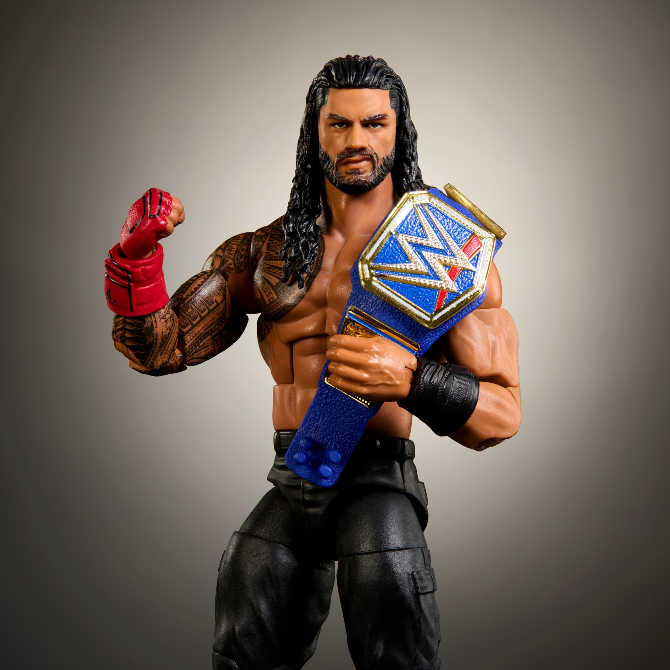 Foto 4 pulgar | Figura de Acción Mattel Wwe Elite Collection Top Picks Roman Reigns - Venta Internacional