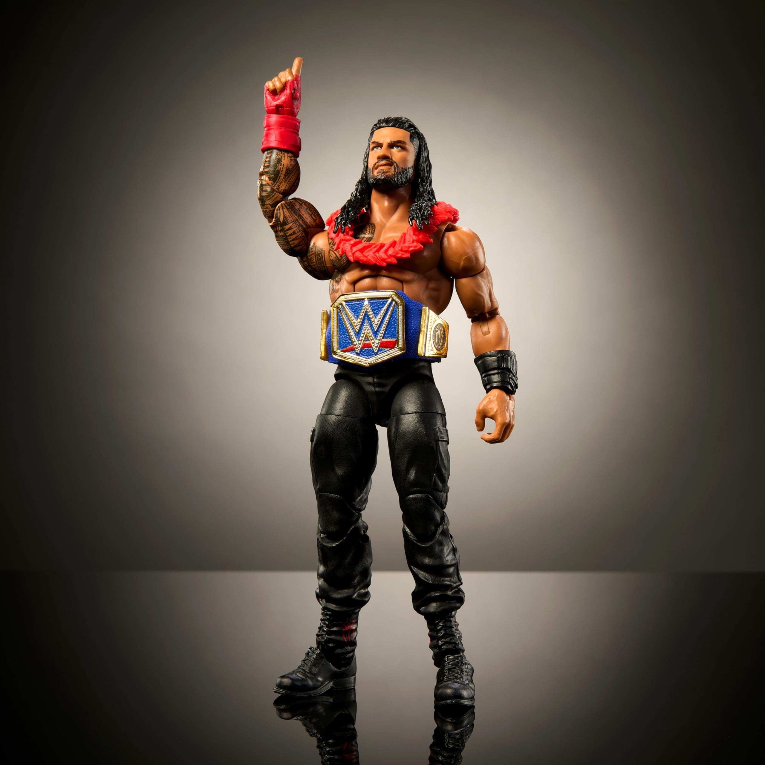 Foto 5 pulgar | Figura de Acción Mattel Wwe Elite Collection Top Picks Roman Reigns - Venta Internacional
