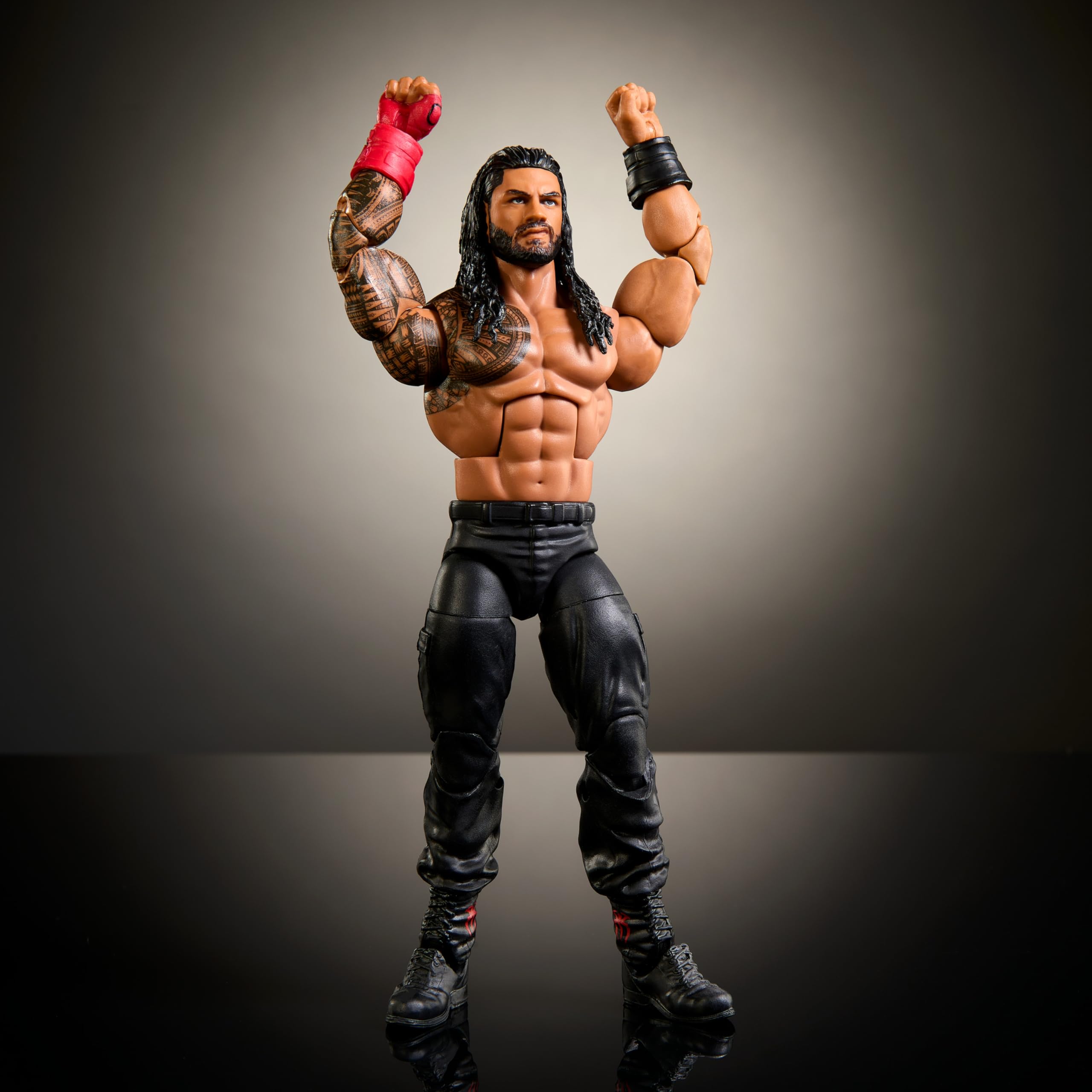 Foto 6 pulgar | Figura de Acción Mattel Wwe Elite Collection Top Picks Roman Reigns - Venta Internacional
