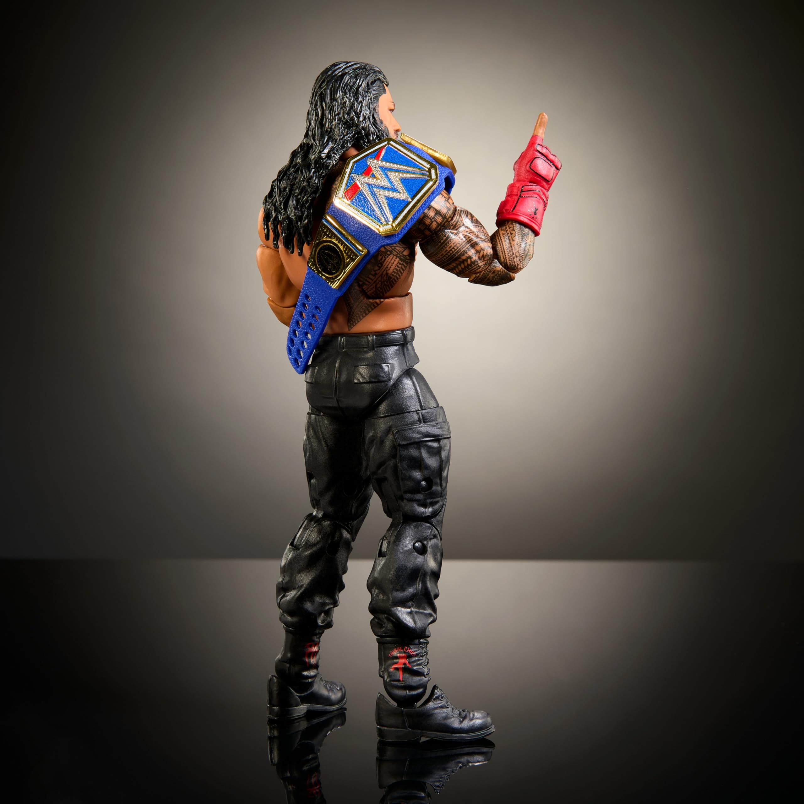 Foto 7 pulgar | Figura de Acción Mattel Wwe Elite Collection Top Picks Roman Reigns - Venta Internacional