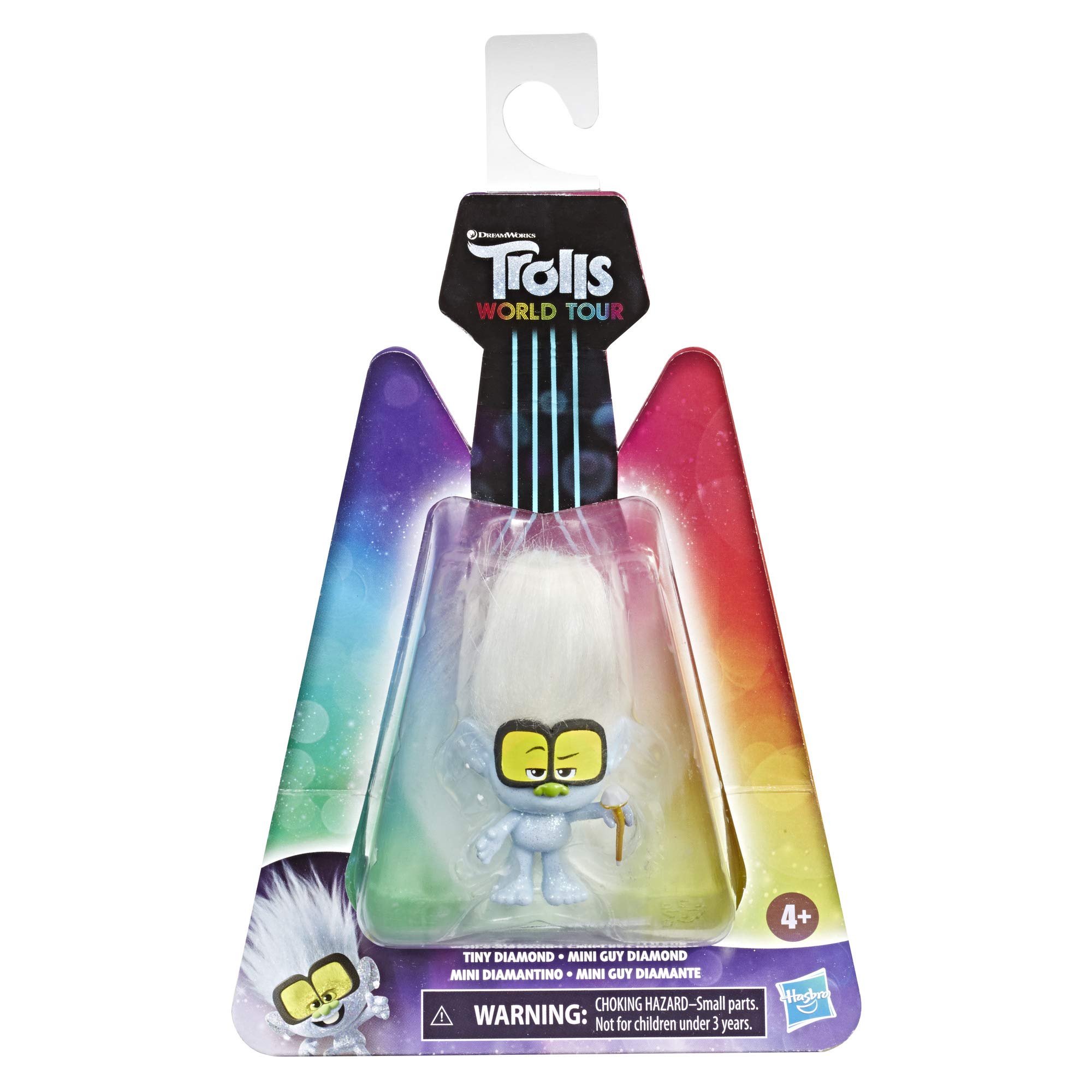 Foto 3 pulgar | Muñeca Coleccionable Trolls World Tour Tiny Diamond con Cetro - Venta Internacional