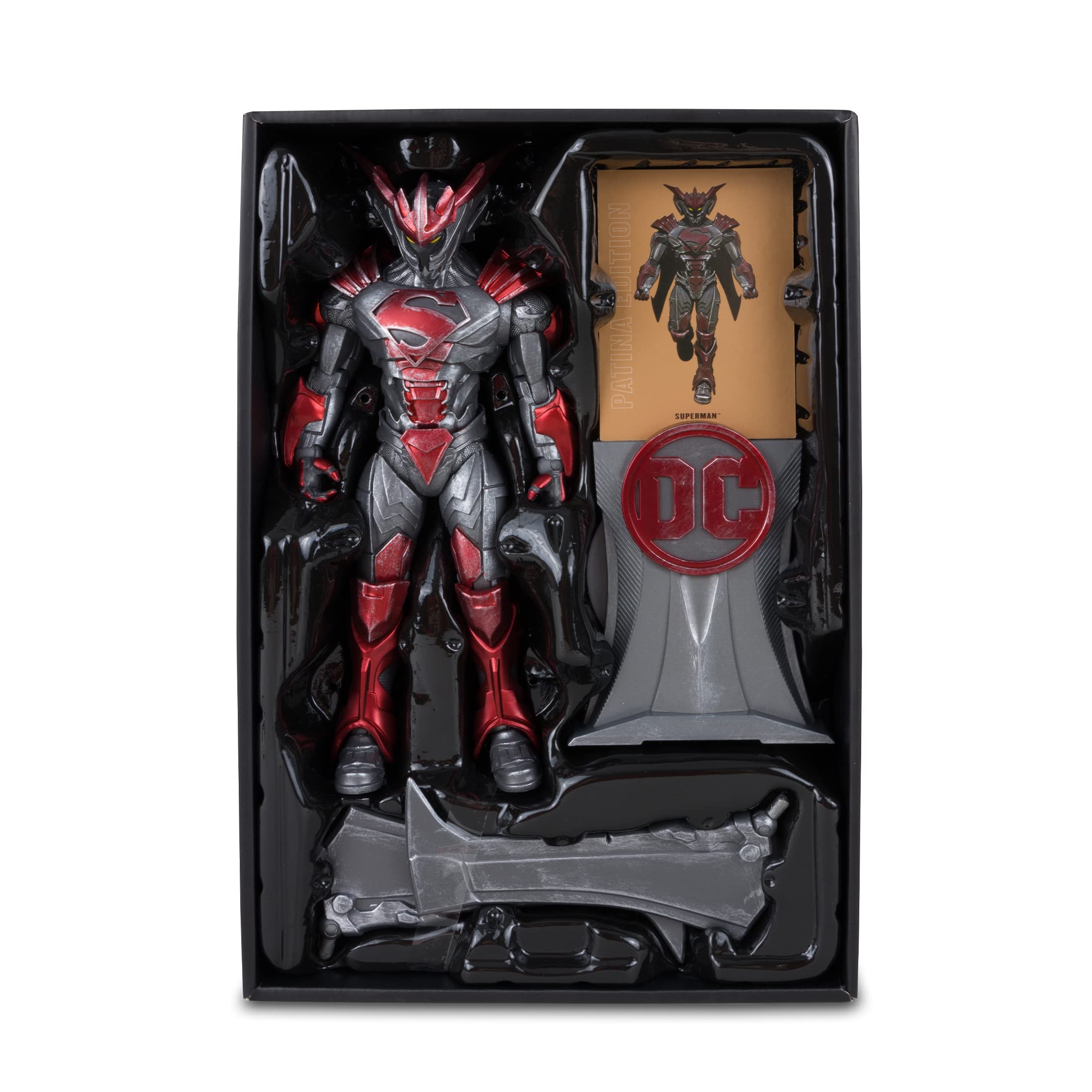 Foto 7 pulgar | Figura de Acción Dc Multiverse Superman Unchained 18 cm - Venta Internacional