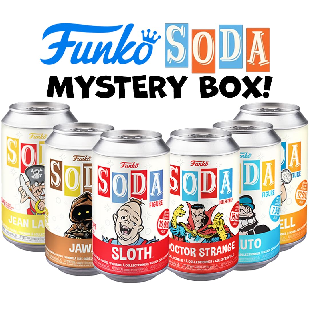 Foto 2 | Set Funko Vinyl Soda Mystery Caja de 6 Figuras - Venta Internacional