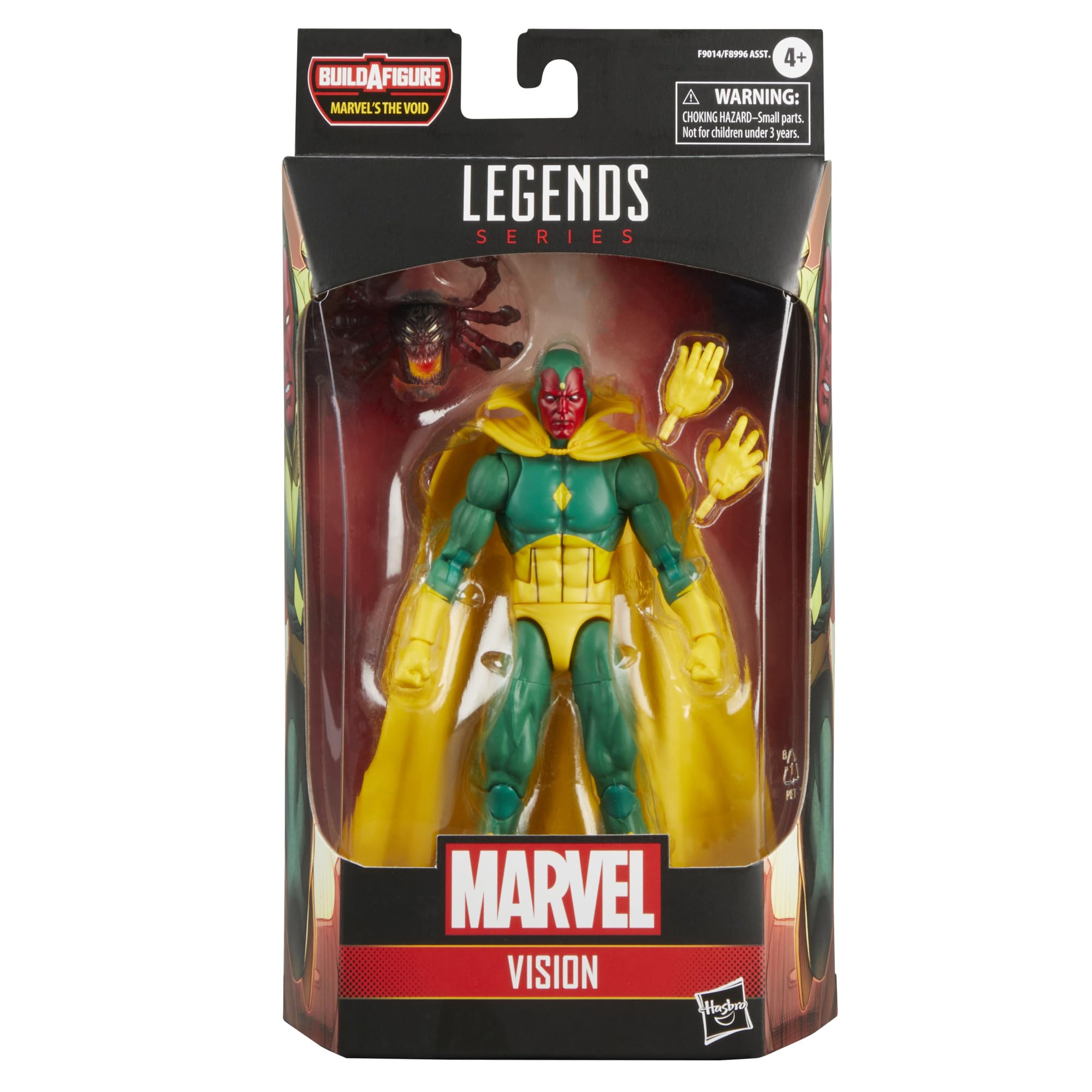 Foto 3 pulgar | Figura de Acción Marvel Legends Series Vision Cómics - Venta Internacional