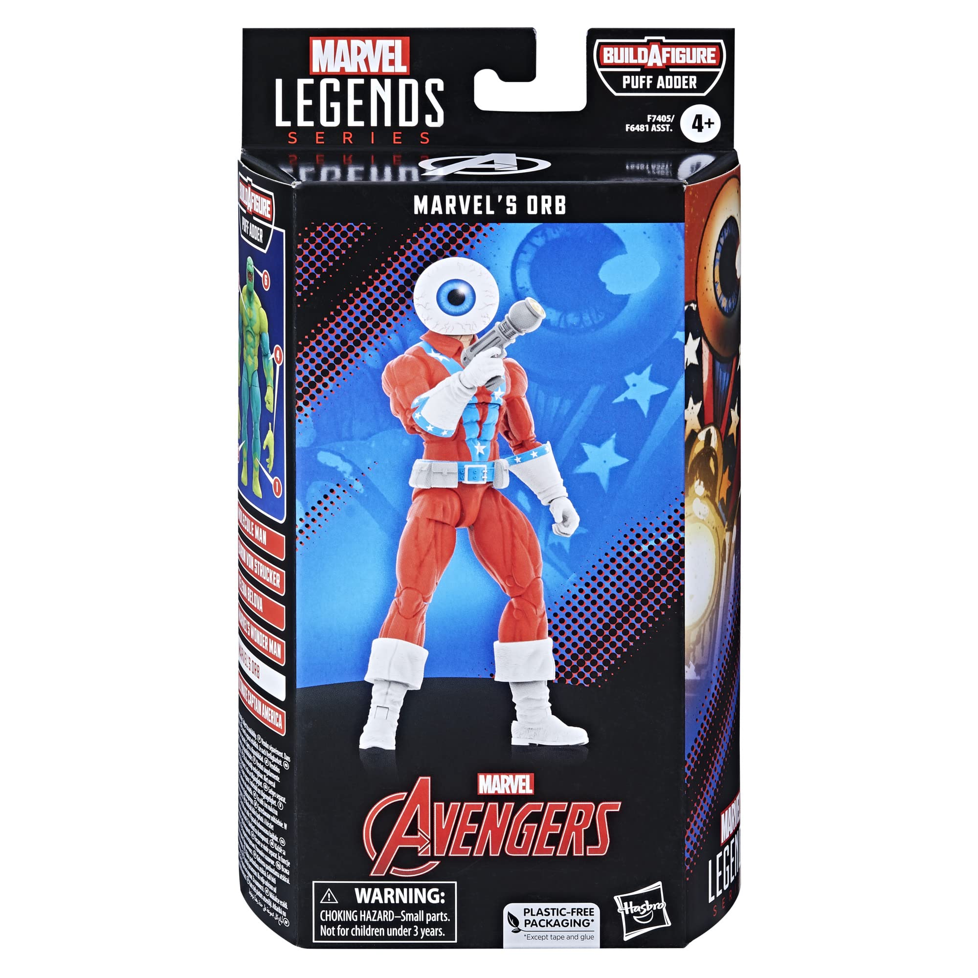 Foto 3 pulgar | Figura de Acción Marvel Legends Series Orb De 6 Pulgadas con Accesorio - Venta Internacional