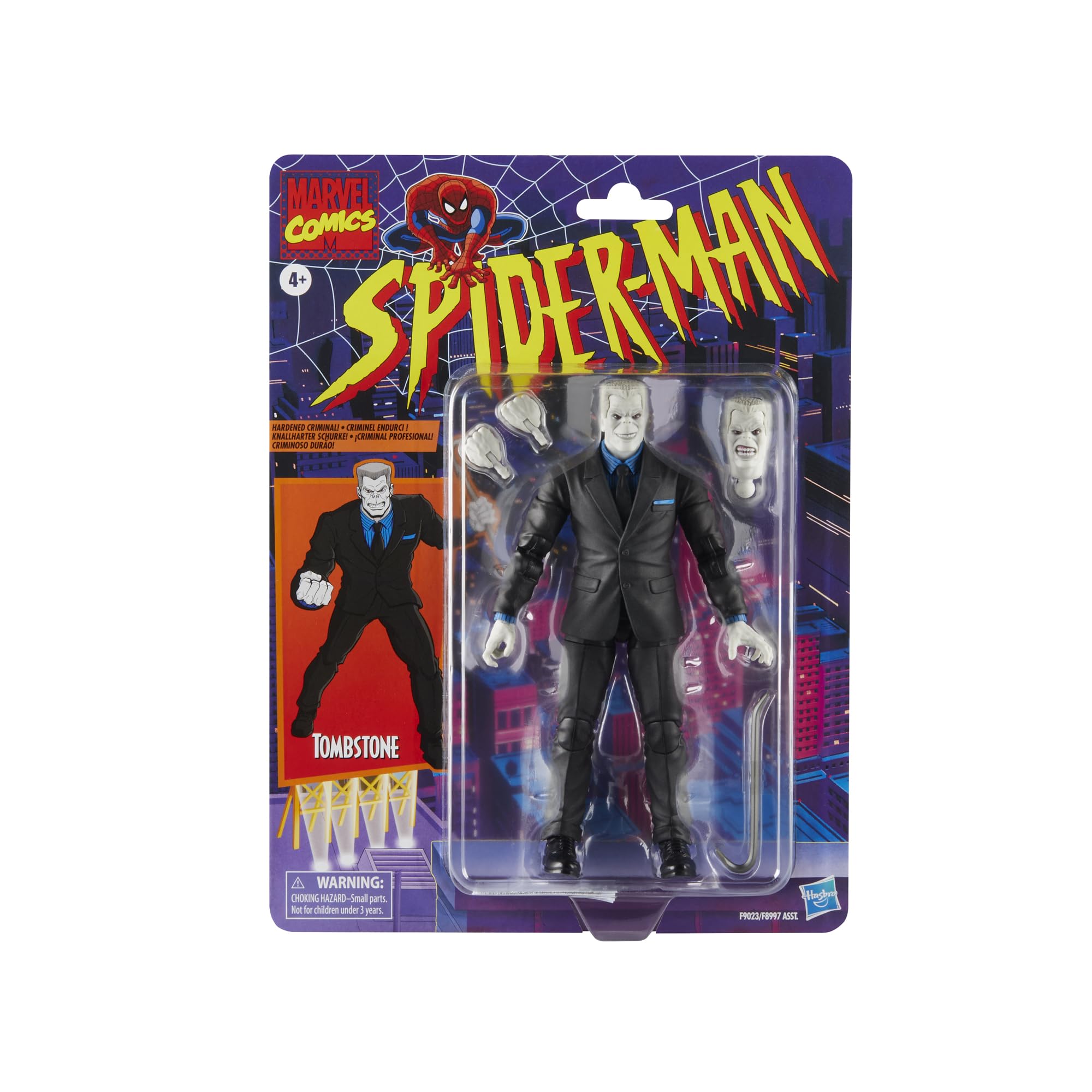 Foto 3 pulgar | Figura de Acción Marvel Legends Series Tombstone Spider man - Venta Internacional
