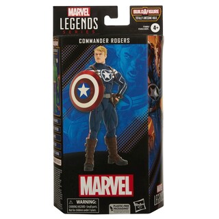 Foto 2 | Figura de Acción Marvel Legends Series Commander Rogers - Venta Internacional