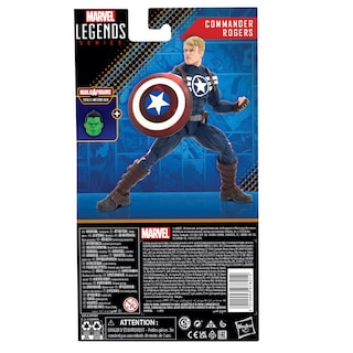 Foto 3 | Figura de Acción Marvel Legends Series Commander Rogers - Venta Internacional