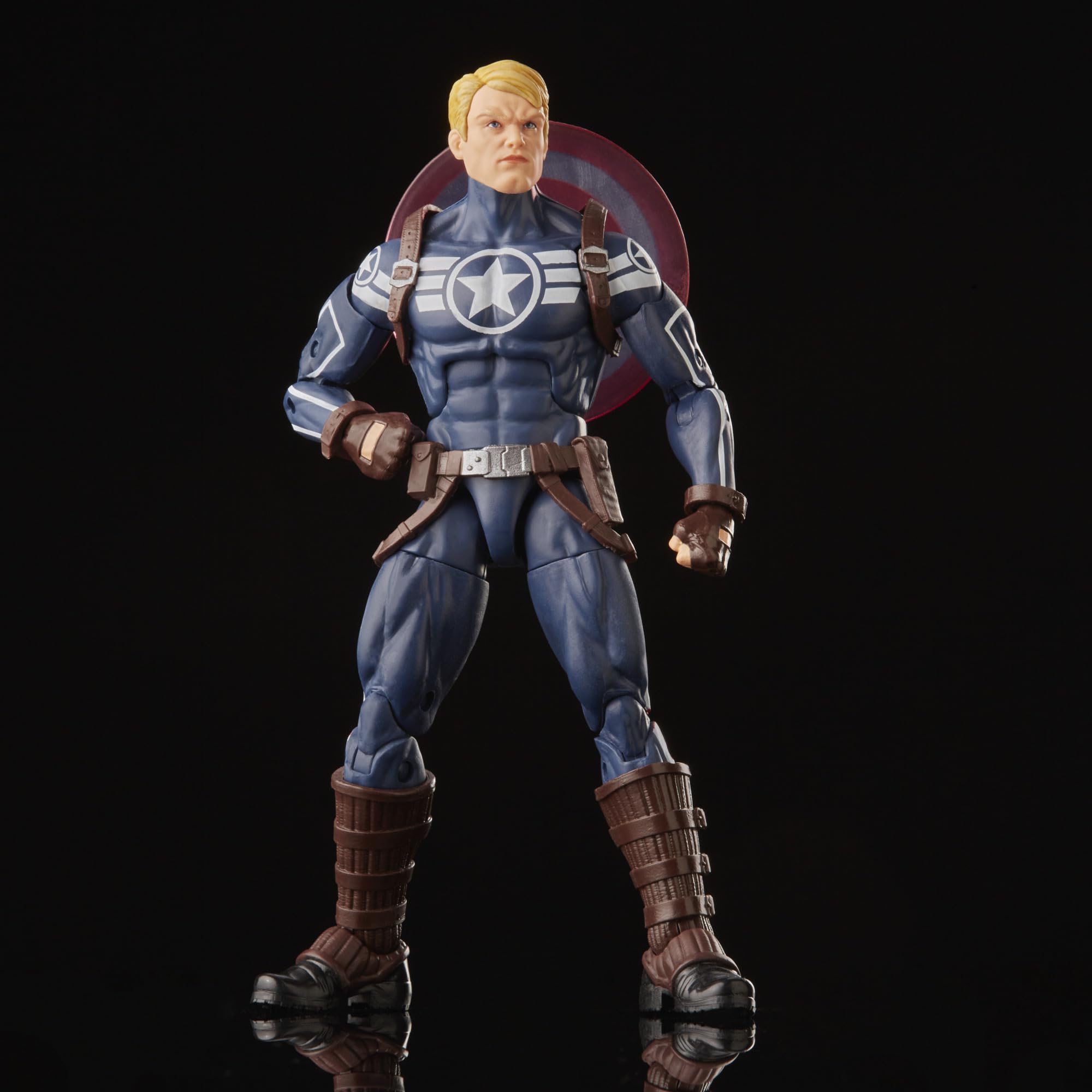 Foto 8 pulgar | Figura de Acción Marvel Legends Series Commander Rogers - Venta Internacional