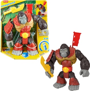 Foto 1 | Juguete Fisher-price Imaginext Silverback Gorilla Smash 20 Cm 3+y - Venta Internacional