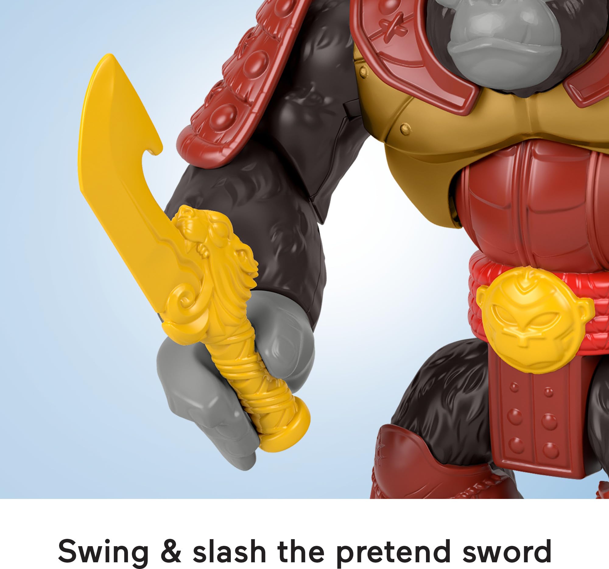 Foto 5 pulgar | Juguete Fisher-price Imaginext Silverback Gorilla Smash 20 Cm 3+y - Venta Internacional