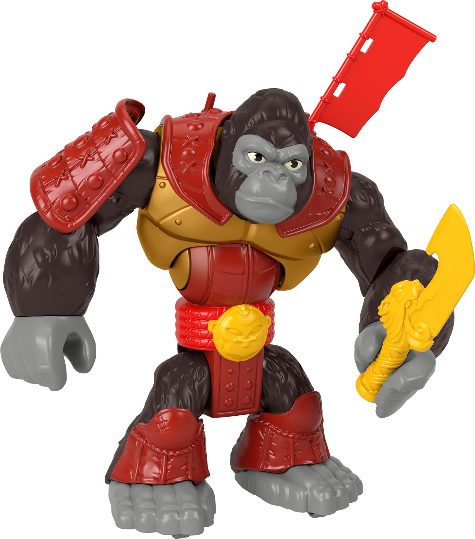 Foto 7 pulgar | Juguete Fisher-price Imaginext Silverback Gorilla Smash 20 Cm 3+y - Venta Internacional