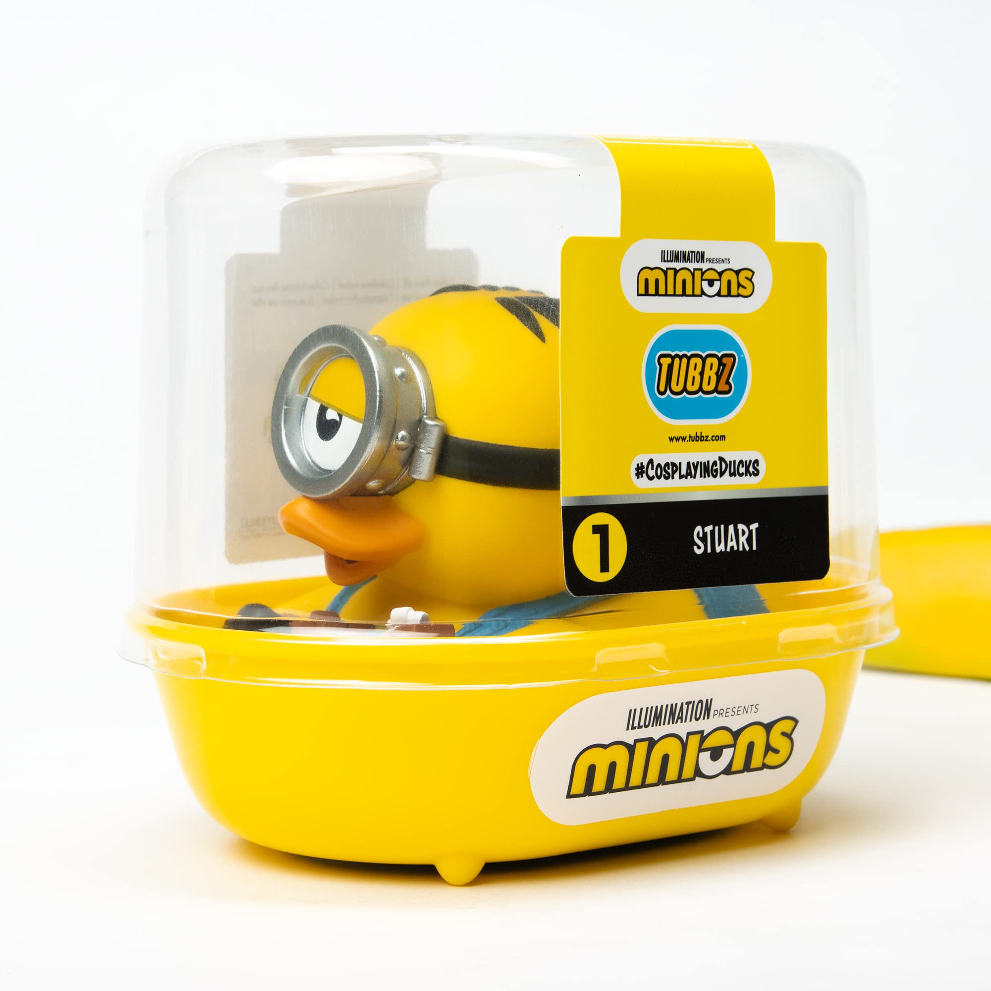 Foto 7 pulgar | Figura Coleccionable de Vinilo con Forma de Pato Tubbz Minions Stuart - Venta Internacional