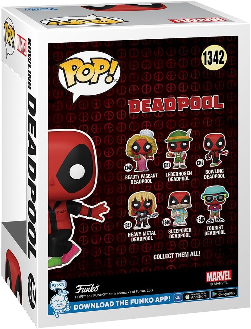 Foto 5 pulgar | Funko Bowling Deadpool 1342-Venta Internacional