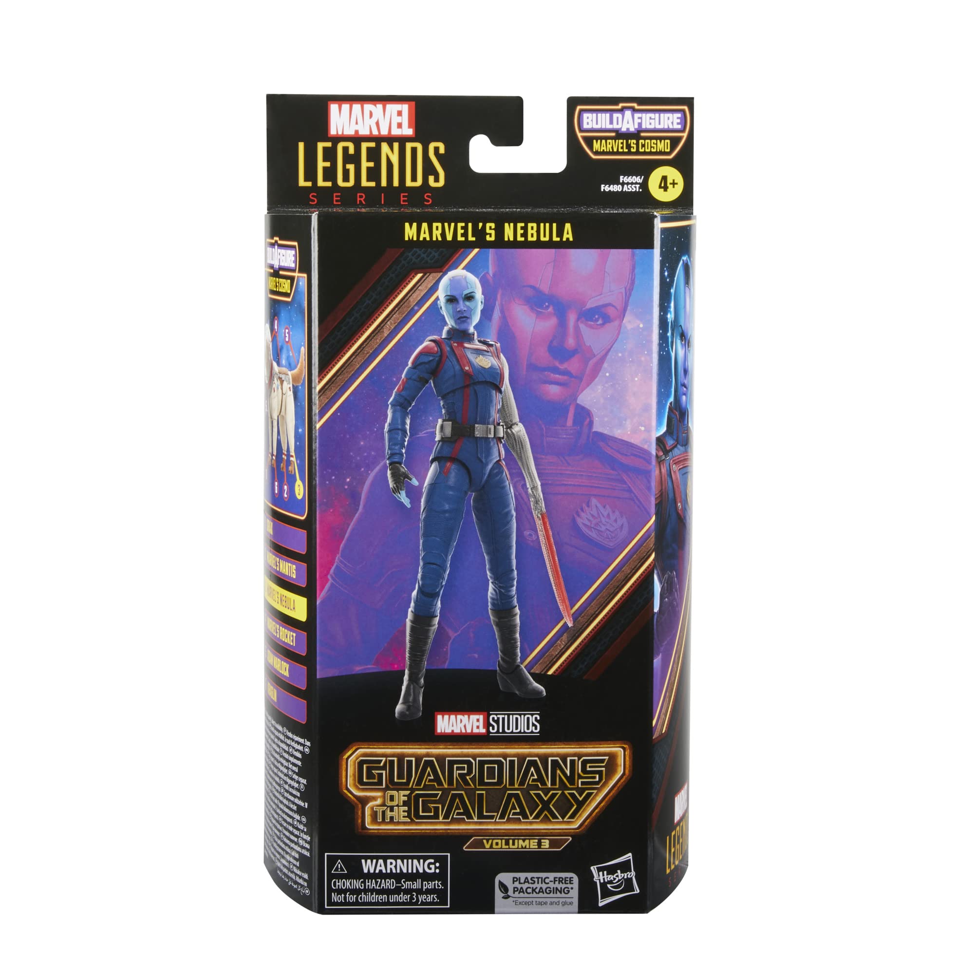 Foto 3 pulgar | Figura de Acción Marvel Legends Series Nebula de 6 Pulgadas - Venta Internacional