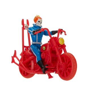 Foto 6 | Figura de Acción Marvel Legends Retro 375 Ghost Rider con Vehículo - Venta Internacional